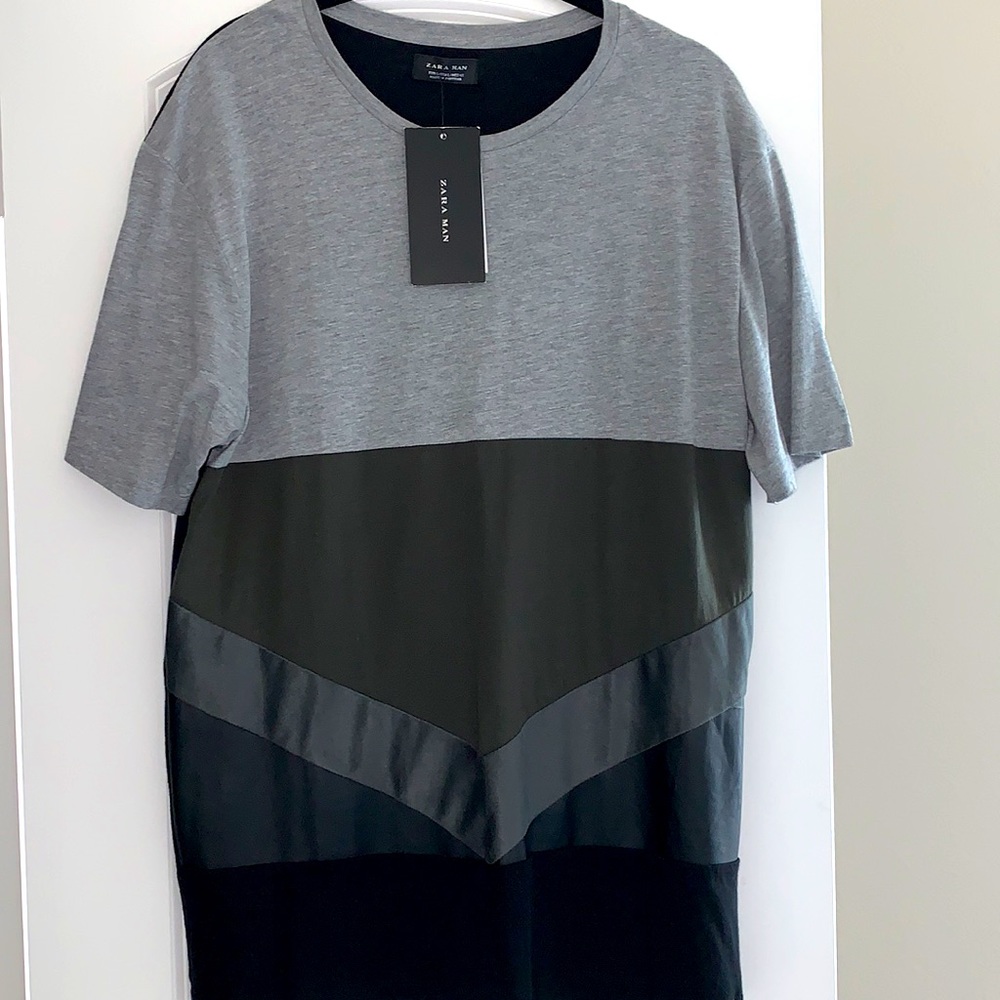 ZARA men’s short sleeve shirt NWT